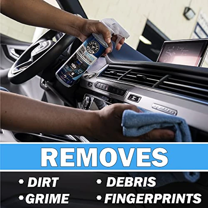 Chemical Guys Total Interior Cleaner & Protectant - Chemical Guys Interior Cleaner, Cleans & Protects Leather, Vinyl, Plastic, Rubber, Glass with a Streak-Free Finish - 16 Fl Oz (Pack of 2) by Chemical Guys - Image 5