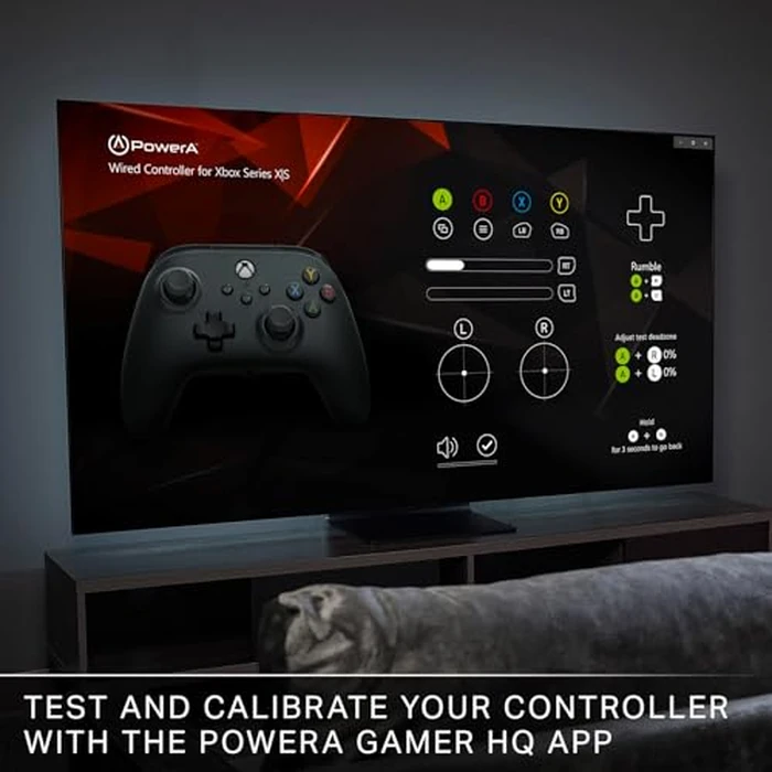 PowerA Wired Controller For Xbox Series X|S - Black, Gamepad, Video Game Controller Works with Xbox One by Power A - Image 8