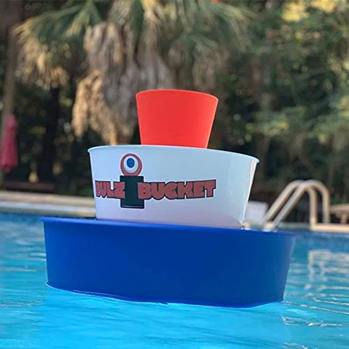 BULZiBUCKET Game by Water Sports - Beach, Tailgate, Camping, Yard, and Pool Games- Indoor/Outdoor Kids Toys - Pool Accessories Perfect for Family Game Night (Red/White/Blue) by BULZiBUCKET - Image 3