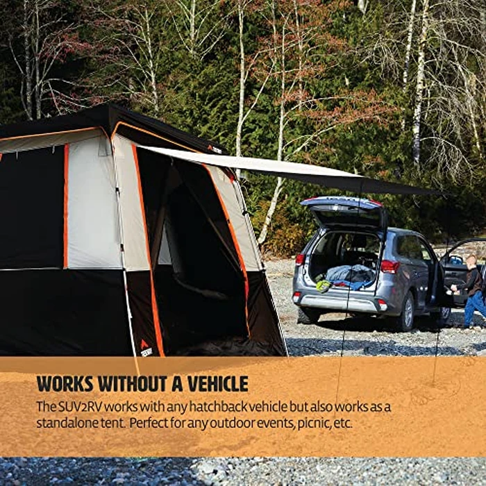 Offroading Gear Waterproof SUV Instant Popup Camping Tent| 9' x 9' | Sleeps Up to 7 People | for SUV |Crossover | Minivan by Offroading Gear - Image 6