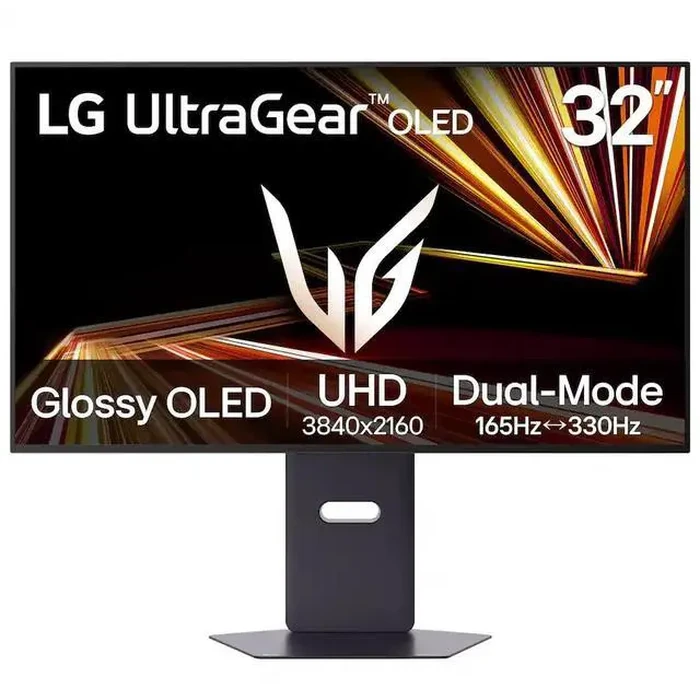 LG UltraGear 32" Dual Mode UHD 4K 165Hz Full HD 330Hz AMD FreeSync Premium Pro & G-Sync compatible HDR400 OLED Gaming Computer Monitor with Height by LG Electronics - Image 2