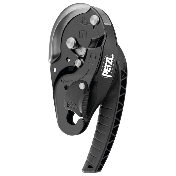 PETZL I'd S Descender - Small (Black) by PETZL - Used - Very Good condition