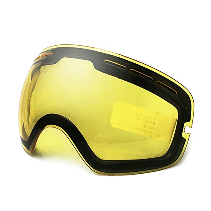 Juli OTG Ski lens for Goggles for Men, Women & Youth with Anti-Fog Spherical Double Professional Multicolor Detachable 100% UV Protection Bright Enhancement Lens(VLT 78.9%), (Goggles not included) by juli eyewear - Image 1