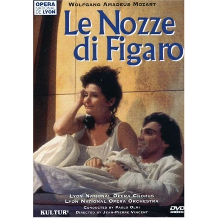 Mozart - Le nozze di Figaro (The Marriage of Figaro) / Jean-Pierre Vincent · Paolo Olmi - G. Furlanetto · Szymtka - Opéra National de Lyon by UNIVERSAL MUSIC GROUP - Used - Good condition - US$6.44