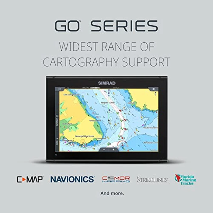 Simrad GO9 XSE - 9-inch Chartplotter with Active Imaging 3-in-1 Transducer, C-MAP Discover Chart Card by Simrad - Image 2
