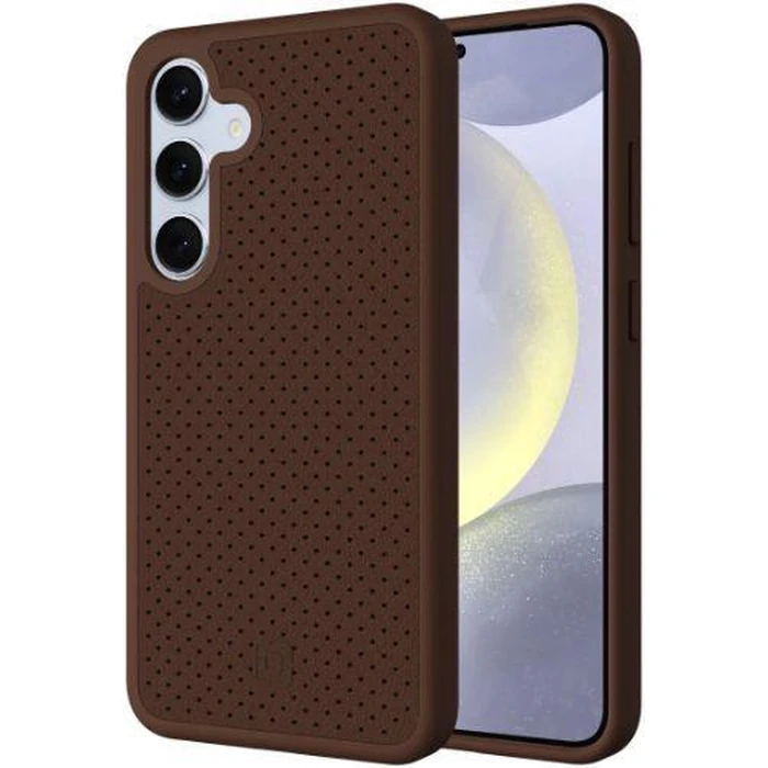 Incipio cru. Protective Phone Case for Galaxy S24+ - Brown Leather by Incipio - Image 1