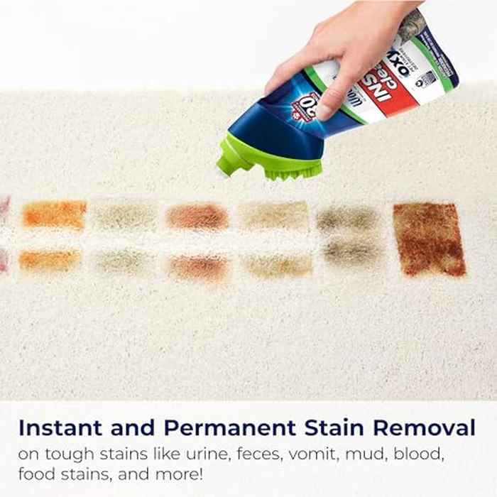 Bissell InstaClean Oxy Pet Spot and Stain Remover with Brush Head, 4 pack, 17409 by Bissell - Image 2