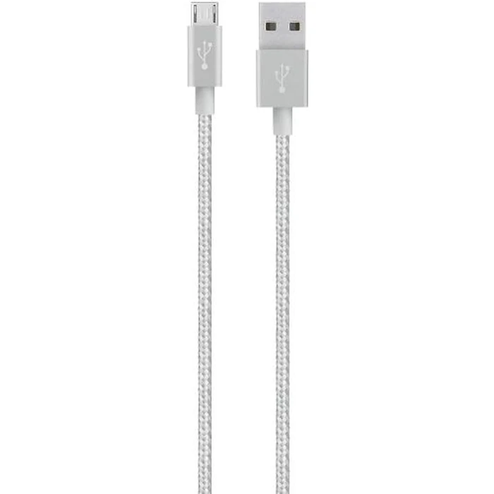 Belkin Mixit Braided Micro USB - 3M - Gray by Belkin - Image 1