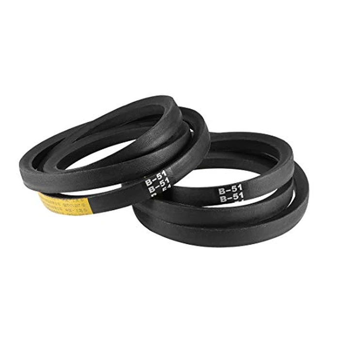 uxcell B51 V-Belts 51" Pitch Length, B-Section Rubber Drive Belt 2pcs by uxcell - Used - Good condition