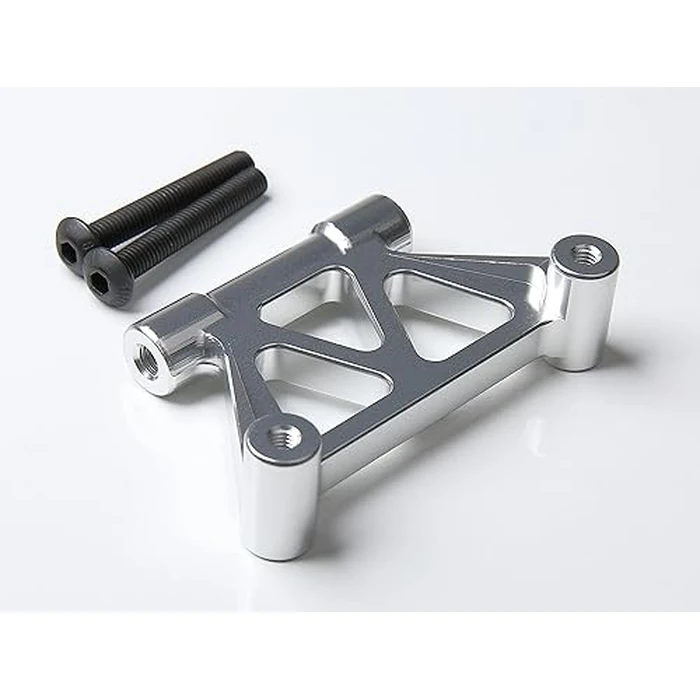GTBRacing CNC Aluminum Rear Body Mount Support Brace for 1:5 RC Car LOSI DBXL 2.0 DBXL-E /2.0 Gas Upgrade Part (Silver) by GTBRacing - Image 2