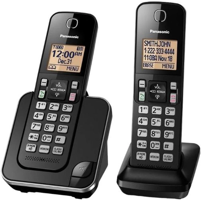 Panasonic KX-TGC352 Cordless Phone - Black by Panasonic - Image 2