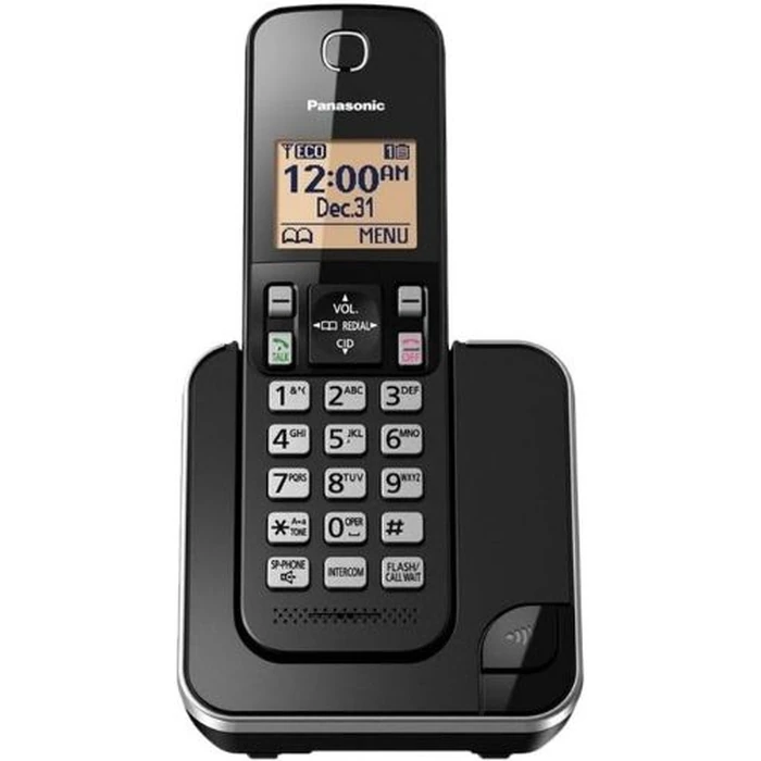 Panasonic KX-TGC352 Cordless Phone - Black by Panasonic - Image 3
