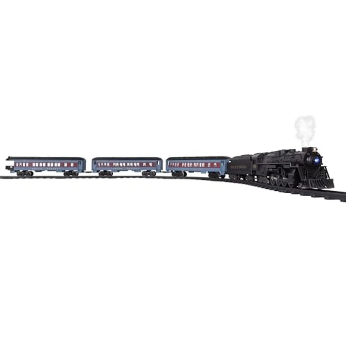 Lionel The Polar Express Battery O Gauge Toy Train Set with Remote, Locomotive, Train Cars, & Track with Authentic Train Sounds, Lights, & Water Vapor Smoke Effects for Kids 4+ by Lionel - Used - Like New condition - US$121.07