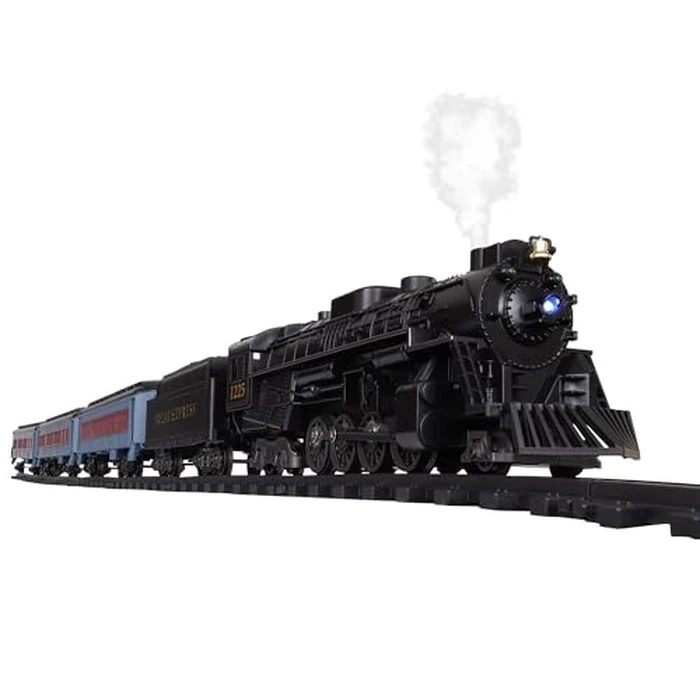 Lionel The Polar Express Battery O Gauge Toy Train Set with Remote, Locomotive, Train Cars, & Track with Authentic Train Sounds, Lights, & Water Vapor Smoke Effects for Kids 4+ by Lionel - Image 2