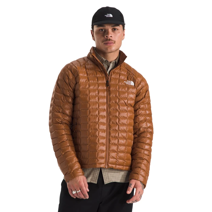 THE NORTH FACE Men's Thermoball Insulated Jacket (Standard & Big Size) | High Loft Insulation, Wind & Water Resistant, Burnt Umber, Large by The North Face - Used - Very Good condition - CA$127.75