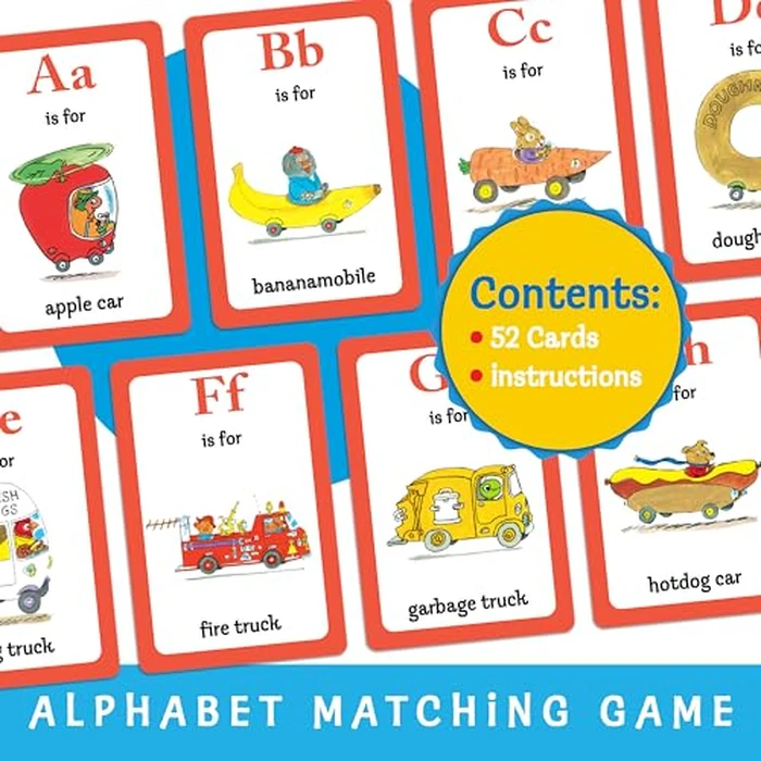 Briarpatch, Richard Scarry's Busy World Things That Go Card Game, Based on Early Reader Books for Preschool, Kindergarten and 1st Grade by Briarpatch - Image 4