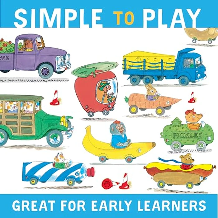 Briarpatch, Richard Scarry's Busy World Things That Go Card Game, Based on Early Reader Books for Preschool, Kindergarten and 1st Grade by Briarpatch - Image 5