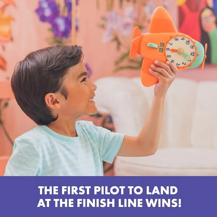 Educational Insights Time to Fly - Preschool Board Games that Teach How To Tell Time, Toy Learning Clock for Kids, Educational Board Games for Kids 4-6, Learn to Read Digital and Analog Clocks by Educational Insights - Image 6