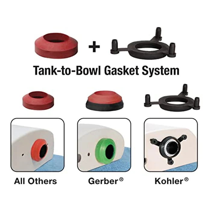 Fluidmaster K-400H-021-P8 PerforMAX 2-Inch Everything Toilet Repair Kit, Multicolor by Fluidmaster - Image 7