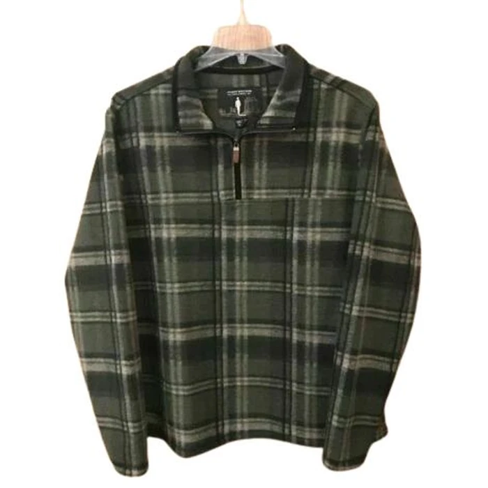 John Wayne Stock & Supply Men's Sweater - M - Green by John Wayne - Refurbished - Brand New condition