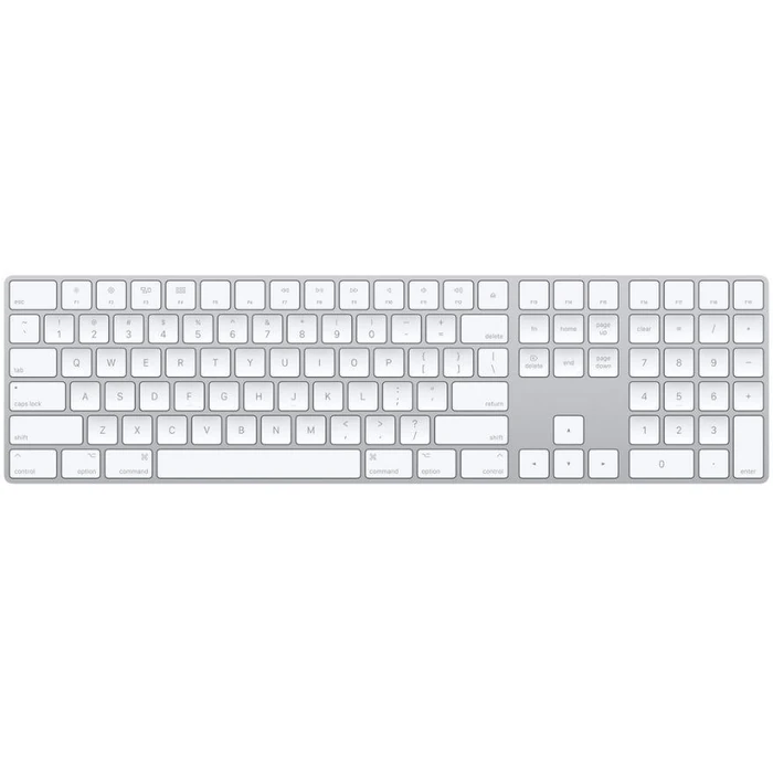 Apple Apple Magic Keyboard with Numeric Keypad - White by Apple - Refurbished - Brand New condition