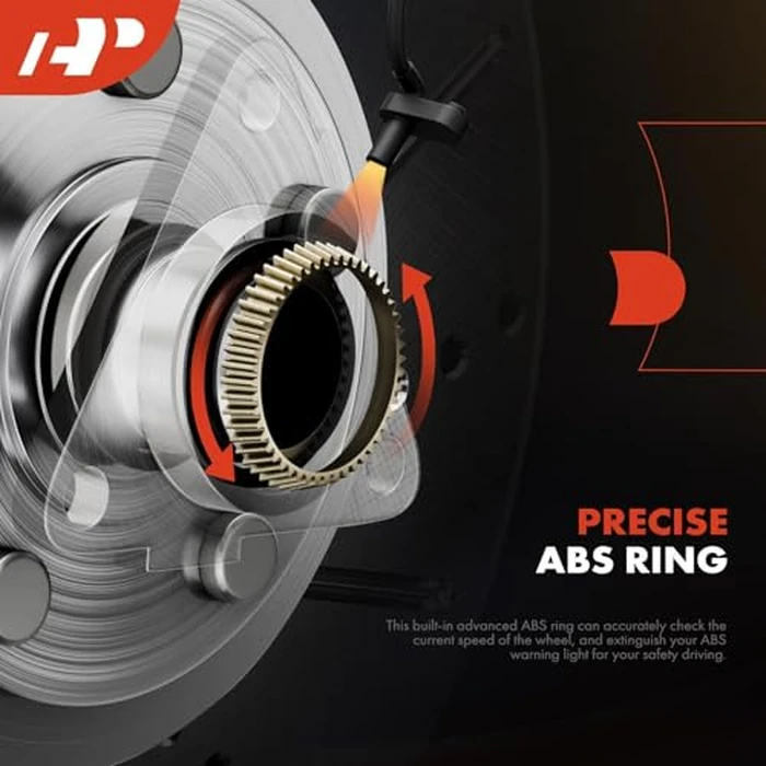 A-Premium Pair [2] Front Wheel Bearing Hub Assembly Compatible with Nissan Frontier 2005-2018 Pathfinder 2005-2012 Xterra 2005-2015 Suzuki Equator 2009-2012 2WD w/ABS 6-Lug by A-premium - Image 6