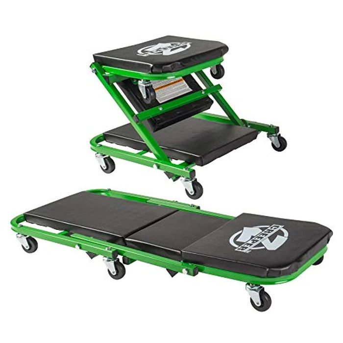 Pro-LifT C-2036DG Black/Green 300 Lbs Mechanic Creeper by Pro-LifT - Used - Very Good condition - US$51.50