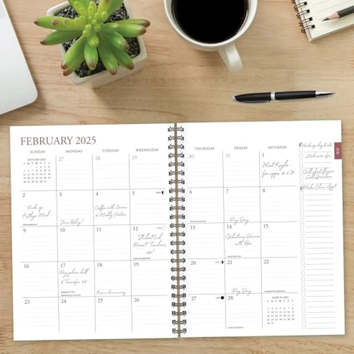 Soft and Sweet 2025 8.5" x 11" Softcover Weekly Planner by WILLOW CREEK - Image 3