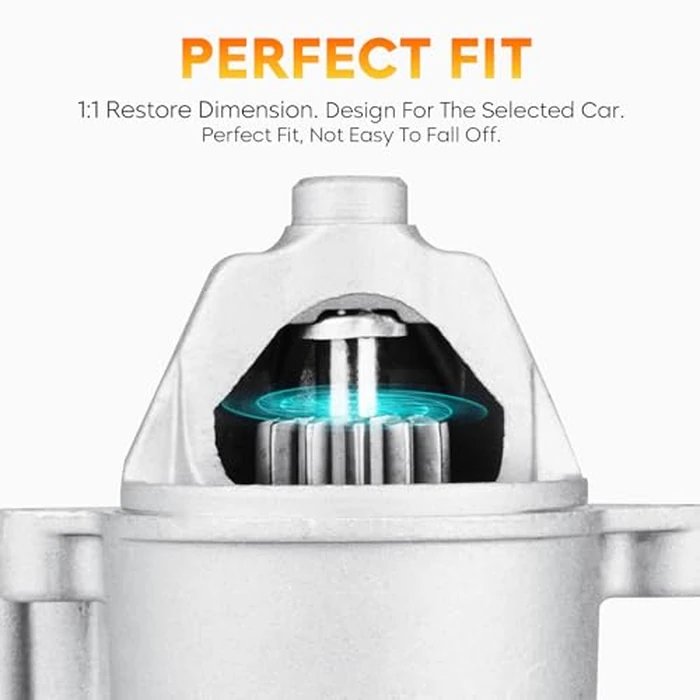 Starter for 5.4L 4.6L 03-13 Ford E150 E250, 97-98 F150 F250 Expedition, 4.6L 96-04 Mustang, 6.8L E-350 Super Duty, 93-98 Lincoln Mark VIII Navigator, 92-11 Town Car, 94-97 Mercury Cougar Grand Marquis by Aeagle - Image 4