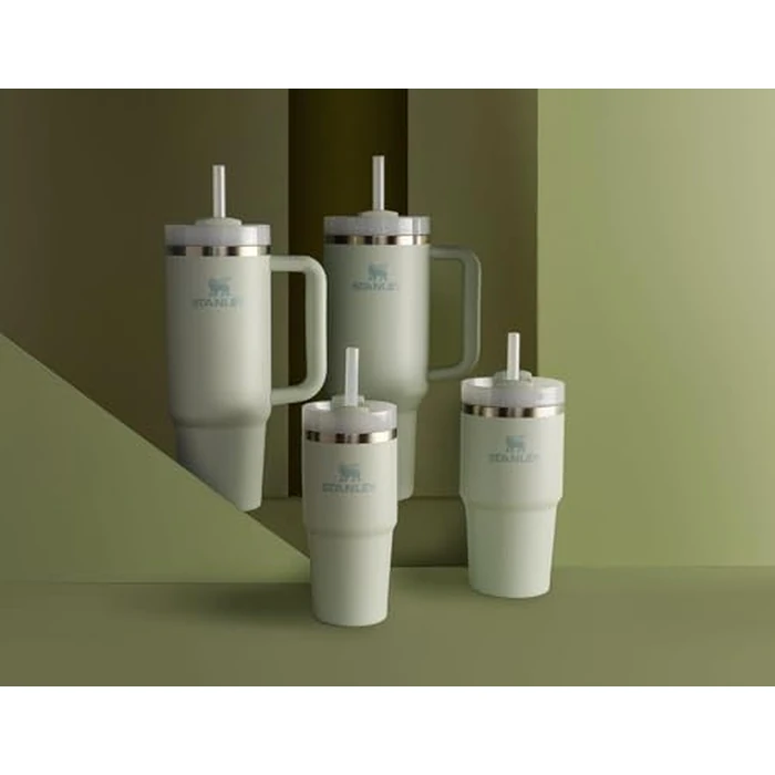 STANLEY Quencher H2.0 Tumbler with Straw 14 oz | Flowstate 3-Position Lid | Cup Holder Compatible for Travel | Insulated Stainless Steel Cup | BPA-Free | Mist by STANLEY - Image 7