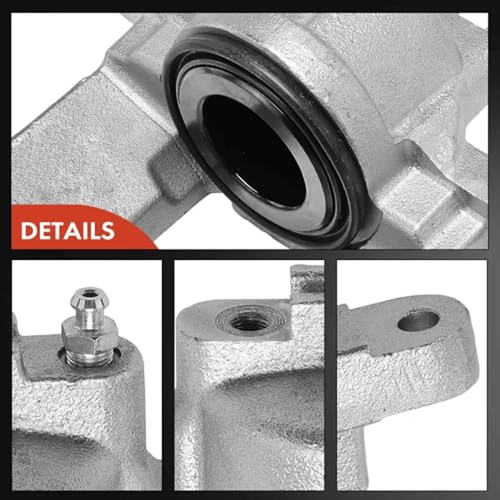 A-Premium Disc Brake Caliper Assembly Without Bracket Compatible with Select Dodge, Jeep, Ram and Volkswagen Models - Grand Caravan, Journey, Town & Country, Wrangler JK, Nitro, Routan, C/V - Front by A-premium - Image 7