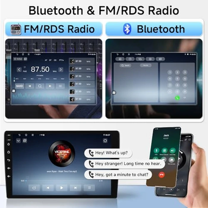 ASURE 4+64G Car Stereo Radio for Mazda 3 2014-2018 Low-end w/o OEM Screen,9” 1280x800 HD Touchscreen, Wireless CarPlay & Android Auto,Android 15,WiFi 6 Dual Band,Bluetooth,Backup Camera by ASURE - Image 6