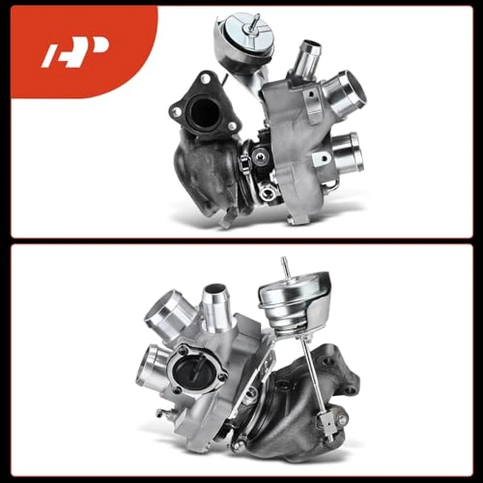 A-Premium Complete Turbo Turbocharger Kit, with Wastegate Actuator & Gasket, Compatible with Ford F-150 2011-2012, 3.5L Ecoboost, Replace# CL3Z-6K682-C, CL3Z-6K683-D by A-Premium - Image 7
