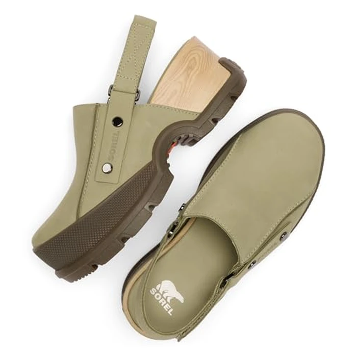 Sorel Women's Roam’N Clog RBR, Dusty Twill/Gum 15, 10 Regular by Sorel - Image 5