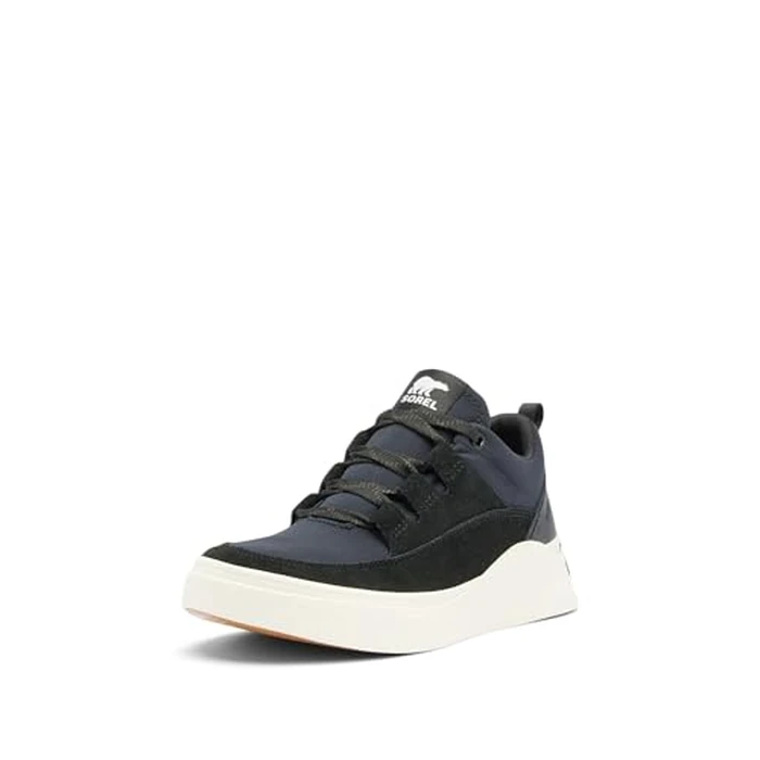 SOREL Women's Out N About lV Low Waterproof Sneaker - Black, Gum 2 - 8 by Sorel - Image 1