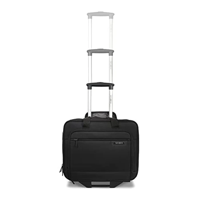 Samsonite Classic NXT Wheeled Mobile Office w/RFID (15.6"), Model Number - 142836-1041, Black by Samsonite - Image 4