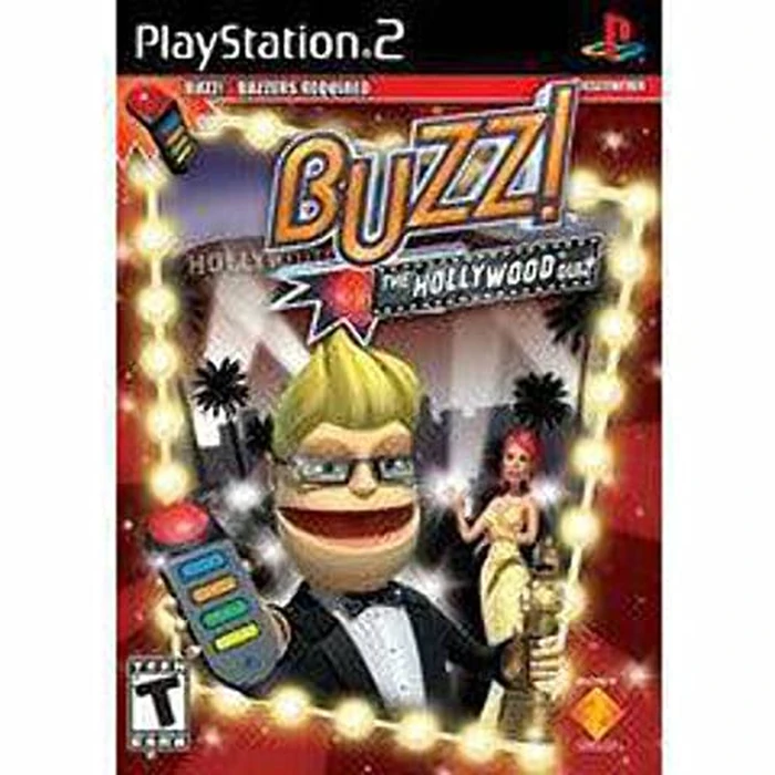 BUZZ: The Hollywood Quiz (Stand Alone) - PlayStation 2 by PlayStation - Used - Very Good condition