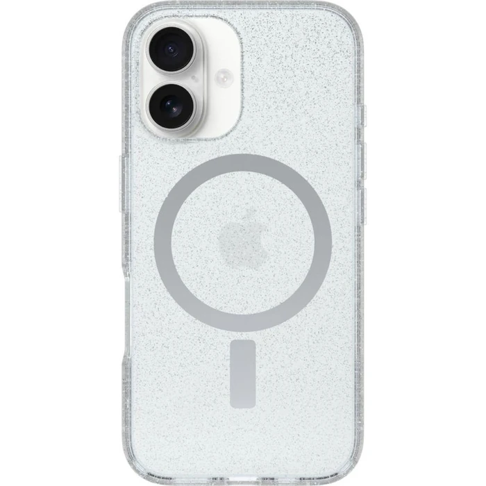 OtterBox Symmetry Series Clear Phone Case with MagSafe for iPhone 16 - Stardust 3.0 (Clear) by OtterBox - Image 2