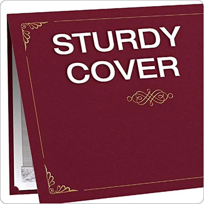 Oxford Certificate Holders, Burgundy Diploma Holders, Letter Size, 25 per Pack (299585) by Tops - Image 5