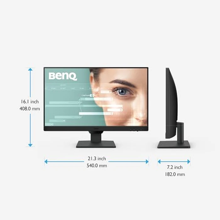 BenQ GW2490 24" Computer Monitor 100Hz FHD 1920x1080p IPS Eye-Care Tech VESA Mount Thin Bezel Low Blue Light Adaptive Brightness Wall Mount Built-in Speakers DisplayPort HDMI Port2 by BenQ - Image 8