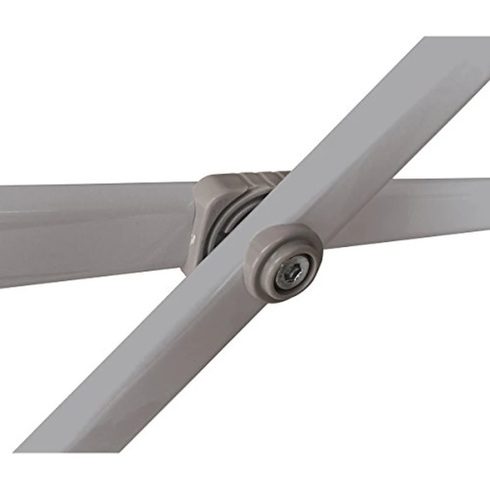 E-Z UP Ambassador Instant Pop Up Canopy Tent, 10' x 10', Roller Bag and 4 Piece Spike Set, Steel Gray by E-Z UP - Image 6