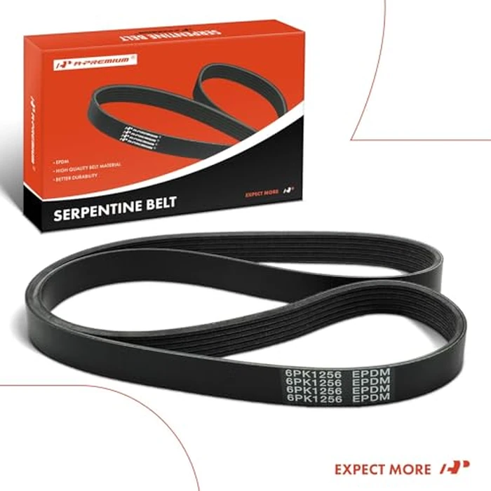 A-Premium Engine Serpentine Drive Belt Compatible with Ford, Kia, Hyundai & More Cars - F-250, F-350, E-350 Econoline, LTD Crown Victoria, Soul, Rio, Accent & More by A-premium - Image 9