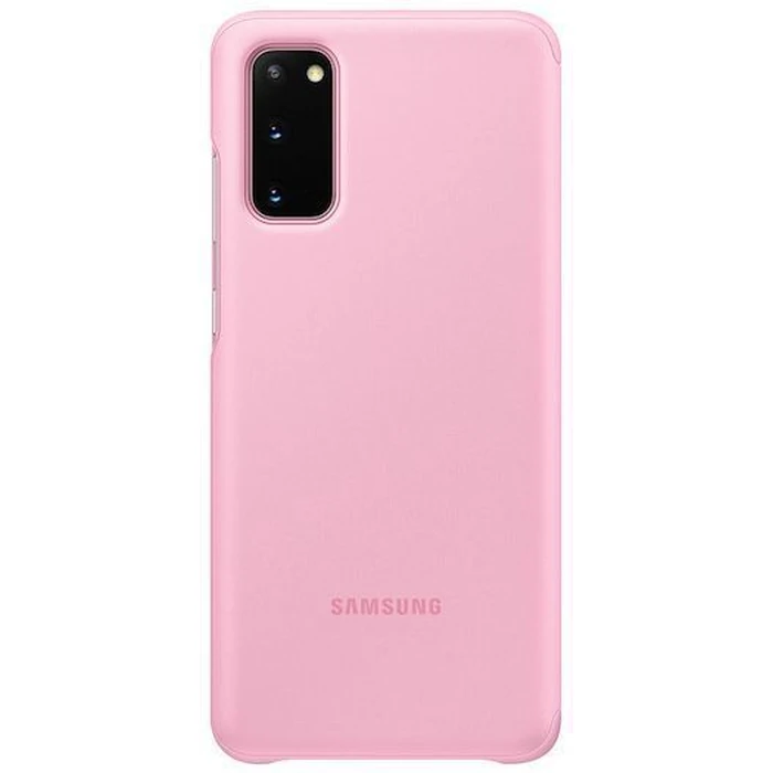 Samsung S-View Flip Phone Cover for Galaxy S20 (5G) - Pink by Samsung - Image 2