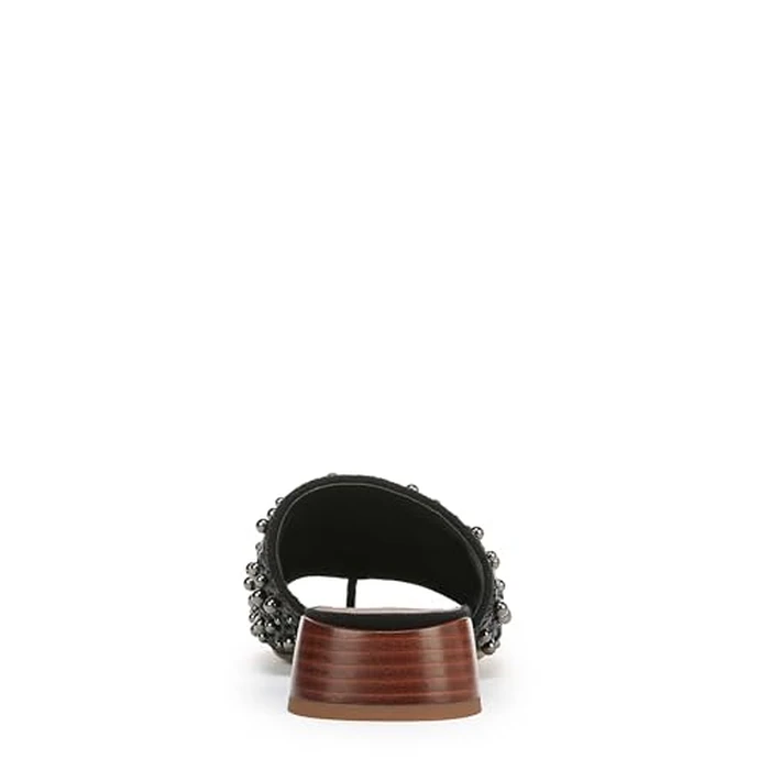Franco Sarto Women's Loran Slide Sandal, Black Stud, 7 by Franco Sarto - Image 3