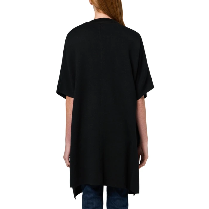 Trina Turk Sapphire Poncho, Black, O/S by Trina Turk - Image 2
