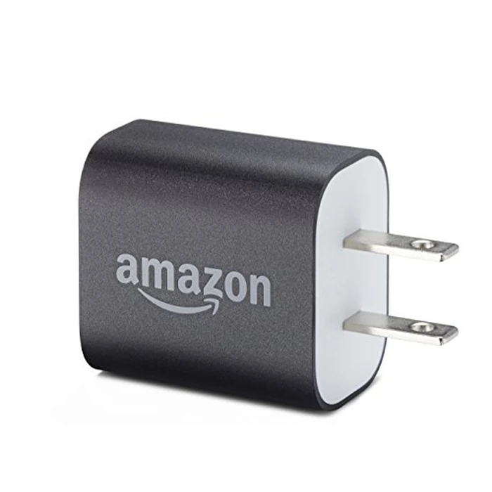 Amazon 5W USB Official OEM Charger and Power Adapter for Fire Tablets and Kindle eReaders - Black by Amazon - Image 1