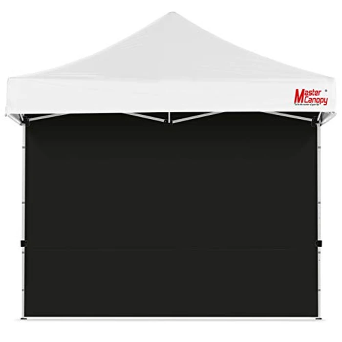 MASTERCANOPY Instant Canopy Tent Sidewall for 10x10 Pop Up Canopy,1 Pack (10x10 Feet, Black) by MasterCanopy - Image 1