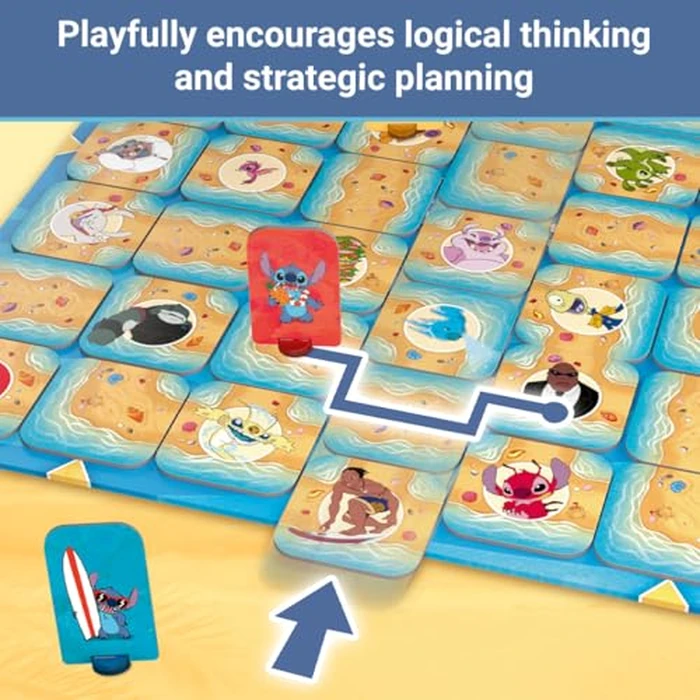 Ravensburger Stitch Labyrinth Board Game - A Strategic Maze Challenge for Family Game Nights Featuring Favorite Disney Characters - 2-4 Players - Kids & Adults Ages 7+ by Ravensburger - Image 4