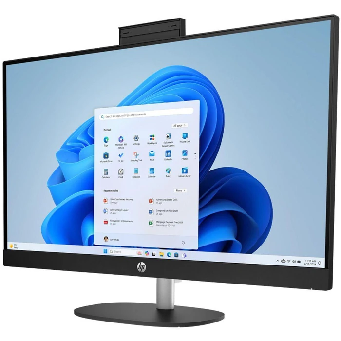 HP 27-cr2000t AIO Desktop PC 27" - Intel Core Ultra 5 225U 1.5GHz - 512GB - Jet Black - 16GB RAM - 27 Inch by HP - Image 3