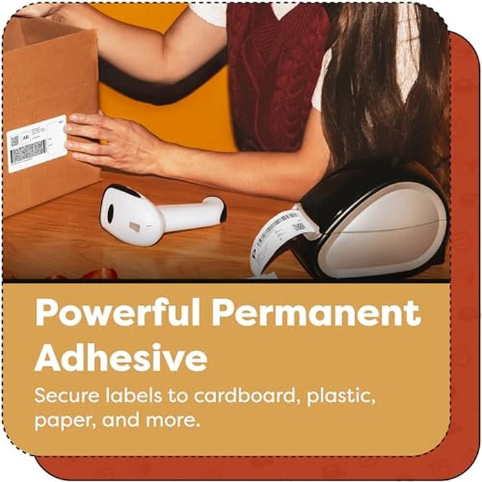 Aegis Adhesives - 1" X 1-1/2" Replacement for DYMO 30347 (12 Rolls/9000 Labels) Direct Thermal Library Book Spine Labels - Compatible with LabelWriter 450, 450 Turbo, 4XL Printers (NOT 550, 5XL) by Aegis Adhesives - Image 4